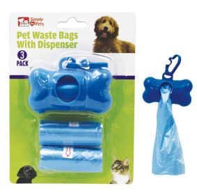 Dog Waste Bags with Dispenser