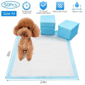 Set of 50 Dog Training Pee Pads