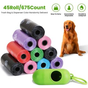 Disposable Dog Poop Bags with Dispenser