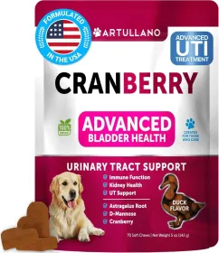 Bladder Control/Urinary Tract Infection Treatment for Dogs (Option: Artullano)