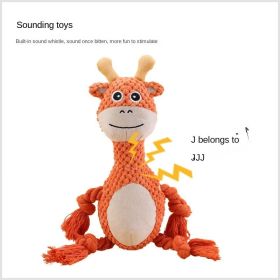 Giraffe Plush Toy with sound (colour: Elephant baby)