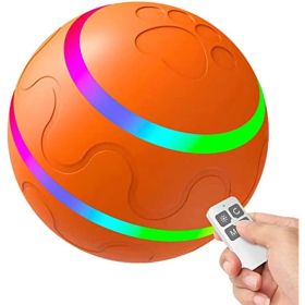 Interactive Moving Rubber Ball for Dogs (colour: yeollow)