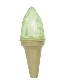 Ice Cream Cooling Cone Chew/Teether Toy (Color: Green)